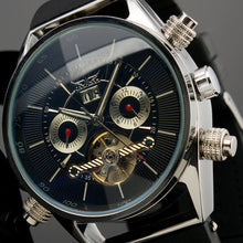 Luxury Hollow Skeleton Watch (Black or White)
