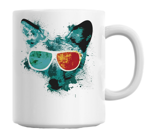 "3D Fox Vision" Coffee Mug